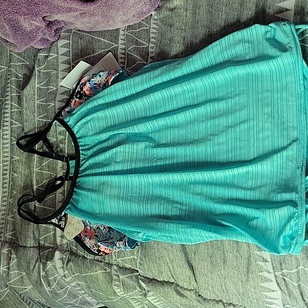 Cute tankini swim top